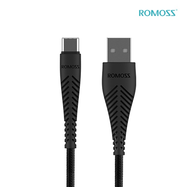 로모스 USB-A to C타입 피쉬본 고속충전 케이블