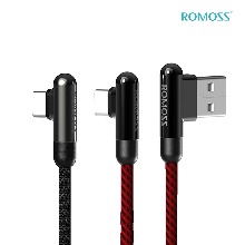 로모스 USB-C타입 ㄱ자형 90도 게이밍 고속충전 케이블