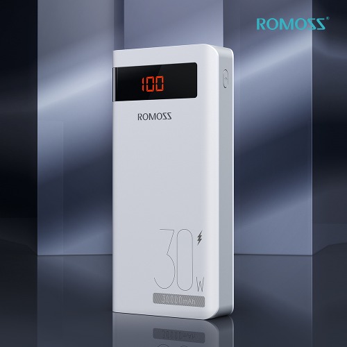 로모스 sense8PS Pro 고속 충전 30W 대용량 보조배터리 30000mAh