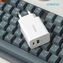 로모스 30W 듀얼 USB C타입 PD PPS 고속 멀티 어댑터 AC30T